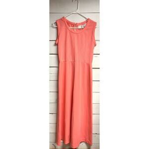 JC Penney Fashions Coral Long Dress